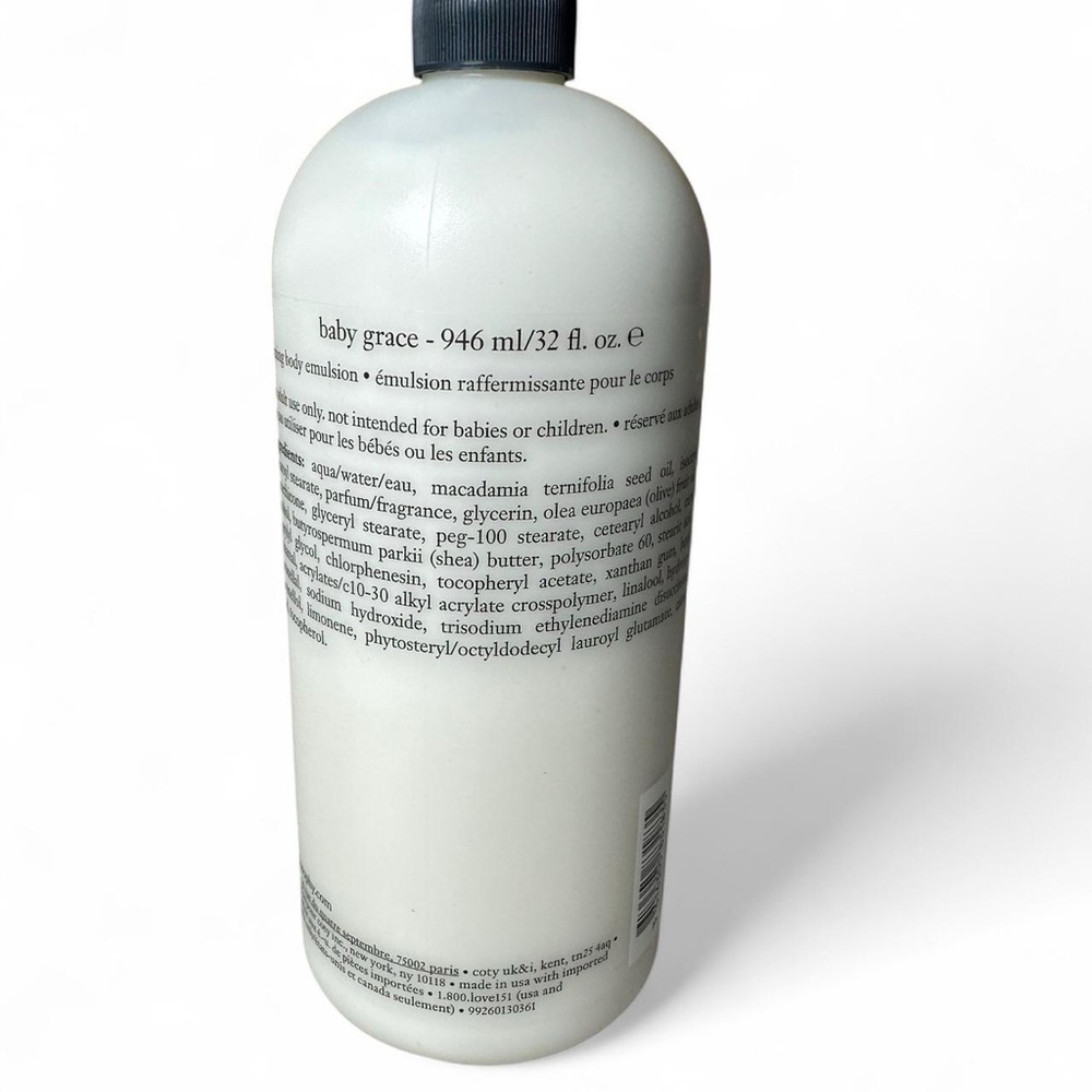 Philosophy XL Size 32fl.oz Baby Grace Firming Body Emulsion *NEW* - Picture 2 of 6
